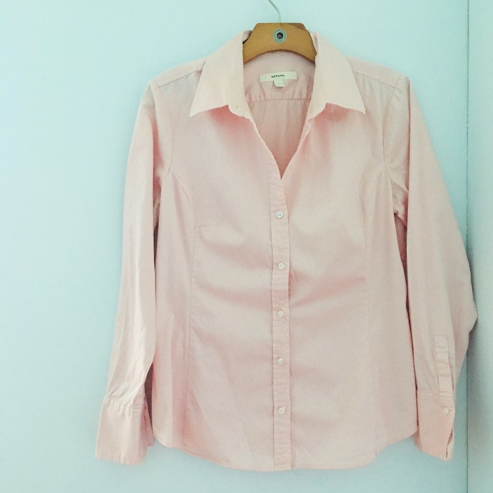 Light Pink Button Down Shirt
